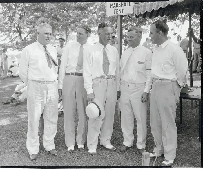 Framed Print : Gathering of Golf Coaches Framed Print : Gathering of Golf Coaches