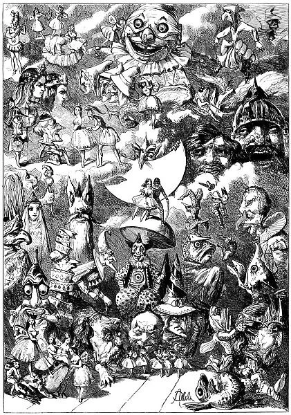 Gathering for the Pantomime: Dream of Chancifancia, Illustrated London News