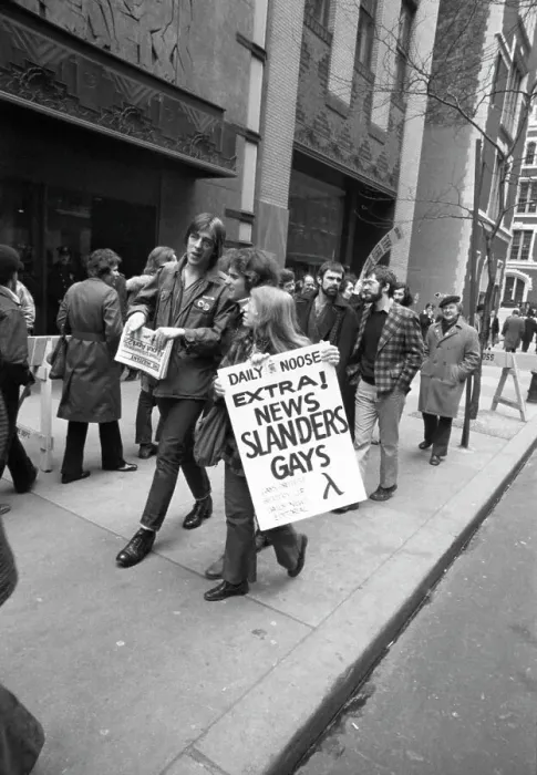 Framed Print : Gay Civil Rights Demonstration Framed Print : Gay Civil Rights Demonstration