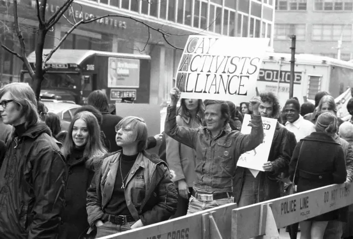 Framed Print : Gay Civil Rights Demonstration Framed Print : Gay Civil Rights Demonstration