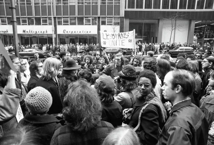 Framed Print : Gay Civil Rights Demonstration Framed Print : Gay Civil Rights Demonstration