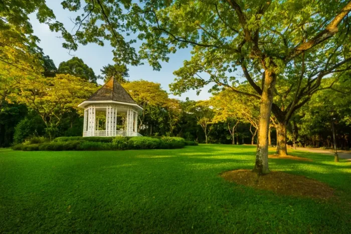 Framed Print : The Gazebo Framed Print : The Gazebo