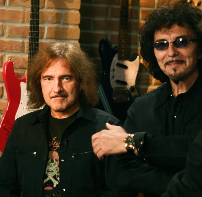 Framed Print : Geezer Butler and Tony Lommi, Black Sabbath