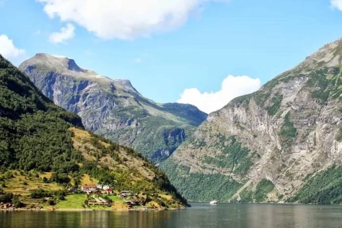 Framed Print : Geiranger Fjord Framed Print : Geiranger Fjord