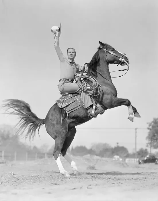 Framed Print : Gene Autry Riding Champion Framed Print : Gene Autry Riding Champion