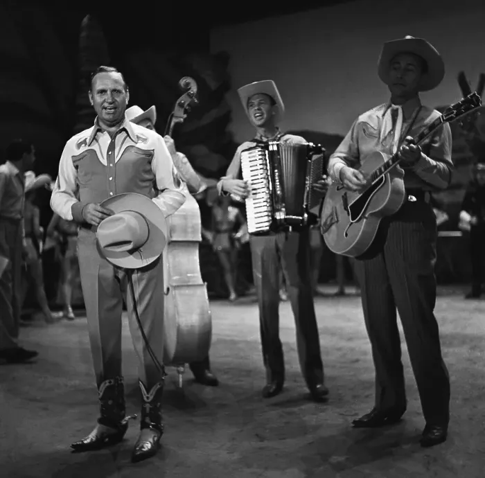 Framed Print : Gene Autry On Toast Of The Town