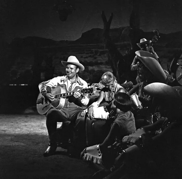 Framed Print : Gene Autry On Toast Of The Town
