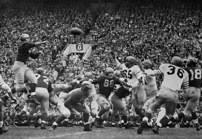 Framed Print : Gene Derricotte Univ of Michigan football player
