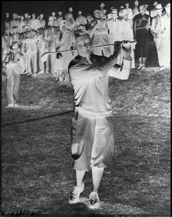 Framed Print : Gene Sarazen Golfing Framed Print : Gene Sarazen Golfing