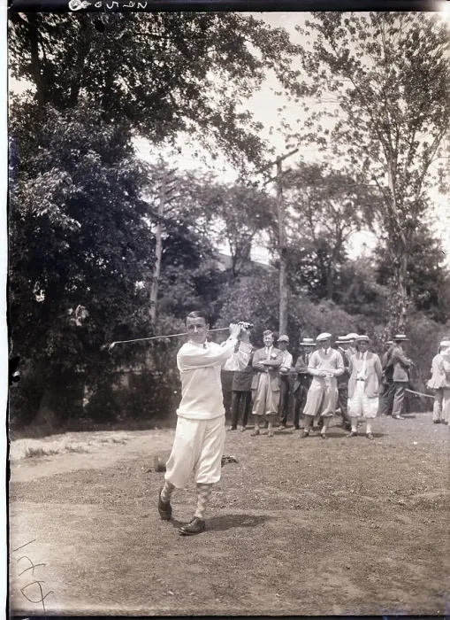 Framed Print : Gene Sarazen Holding Golf Club Framed Print : Gene Sarazen Holding Golf Club