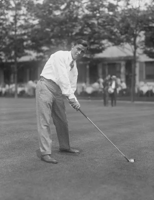Framed Print : Gene Sarazen Playing Golf Framed Print : Gene Sarazen Playing Golf