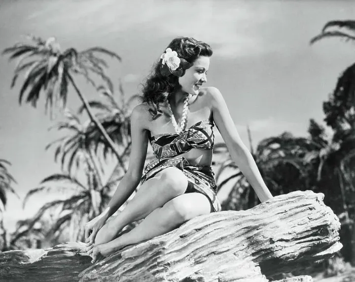 Framed Print : Gene Tierney in Son of Fury