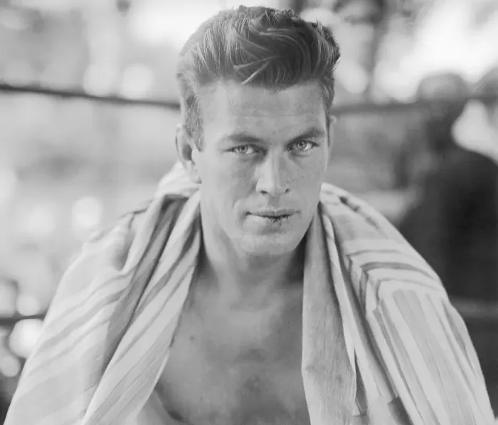 Framed Print : Gene Tunney with Towel Framed Print : Gene Tunney with Towel