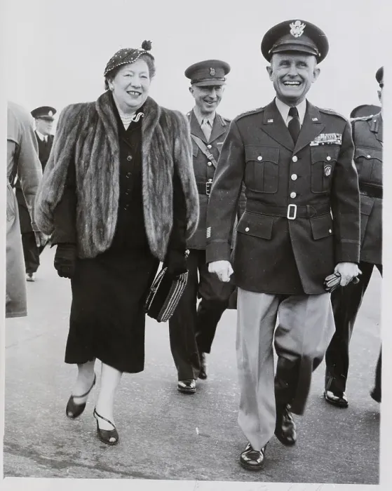 Framed Print : General Alfred Gruenther and Wife Framed Print : General Alfred Gruenther and Wife