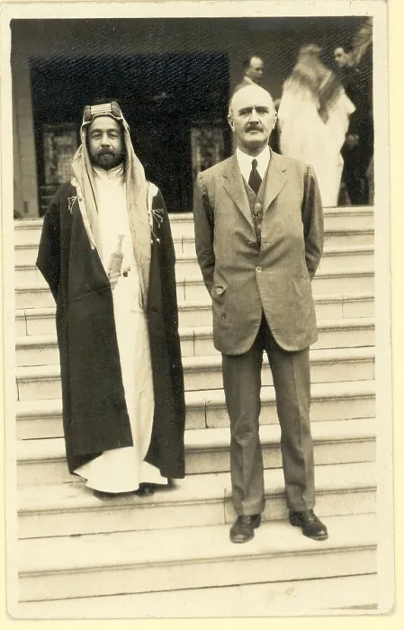 Framed Print : General Allenby And Emir Abullah Framed Print : General Allenby And Emir Abullah