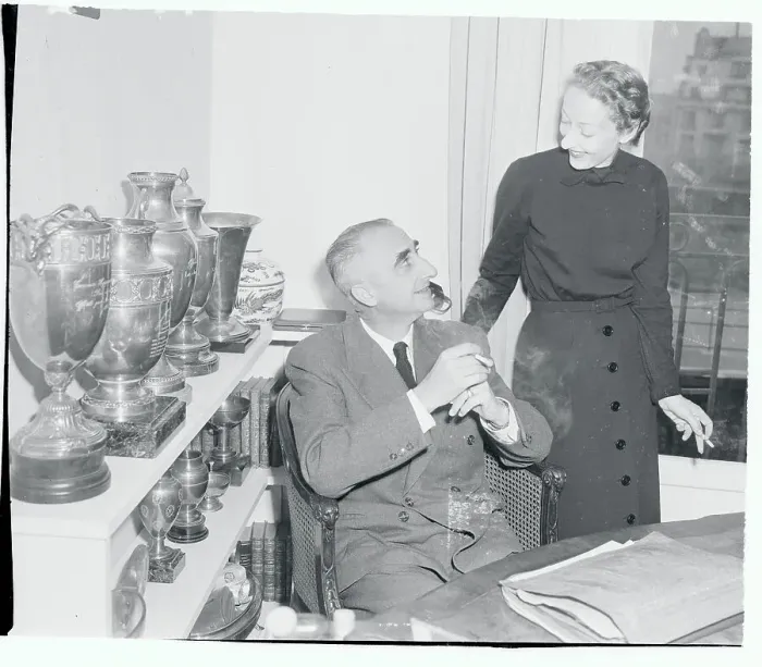 Framed Print : General Christian De Castries and His Wife