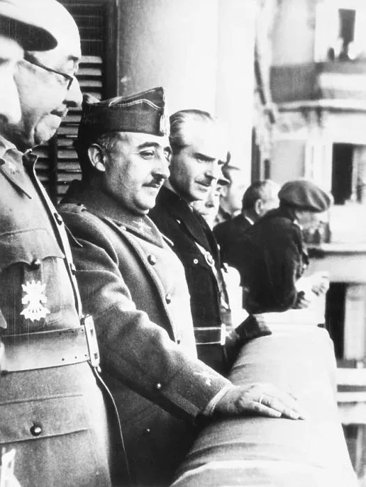 Framed Print : General Franco In War For Spain Framed Print : General Franco In War For Spain