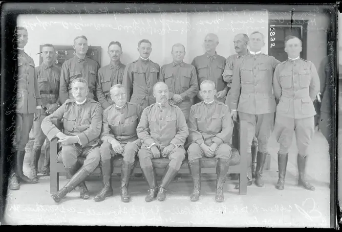 Framed Print : General Funston Posing with Staff Framed Print : General Funston Posing with Staff