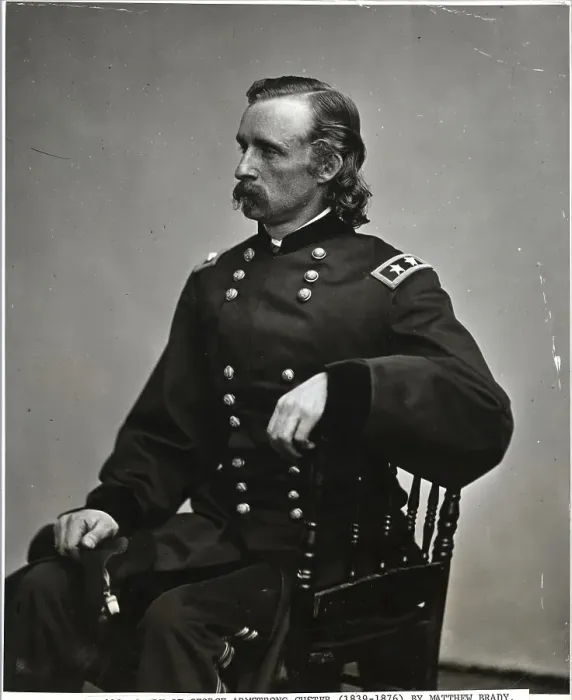 Framed Print : General George Custer Framed Print : General George Custer