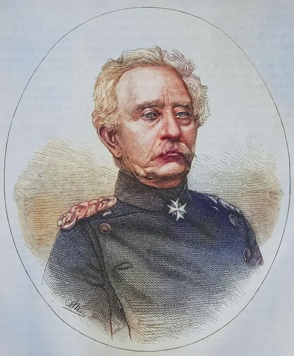Framed Print : General Karl Friedrich von Steinmetz, Hoechstkommandierender der 1. Armee des prussischen Heeres, illustrated war history, German, French war 1870-1871, Germany, France, commander in chief of the 1st division of the prussian army Framed Print : General Karl Friedrich von Steinmetz, Hoechstkommandierender der 1. Armee des prussischen Heeres, illustrated war history, German, French war 1870-1871, Germany, France, commander in chief of the 1st division of the prussian army