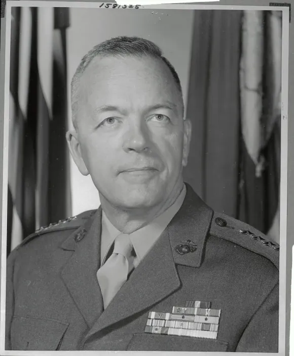 Framed Print : General Leonard F. Chapman Jr. in Uniformed Photograph Framed Print : General Leonard F. Chapman Jr. in Uniformed Photograph