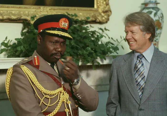 Framed Print : General Olusegun Obasanjo Framed Print : General Olusegun Obasanjo