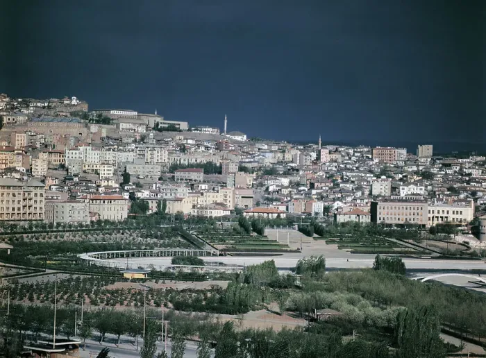 Framed Print : General View of Ankara, Turkey Framed Print : General View of Ankara, Turkey