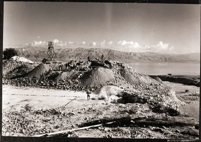 Framed Print : General View of Archaeology Dig Framed Print : General View of Archaeology Dig