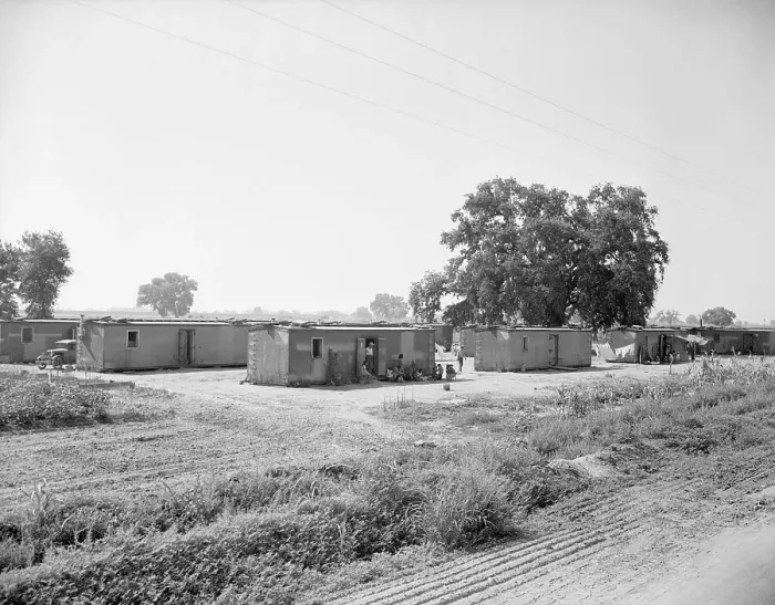 Framed Print : General View Of Boxcar Shanty Town Framed Print : General View Of Boxcar Shanty Town