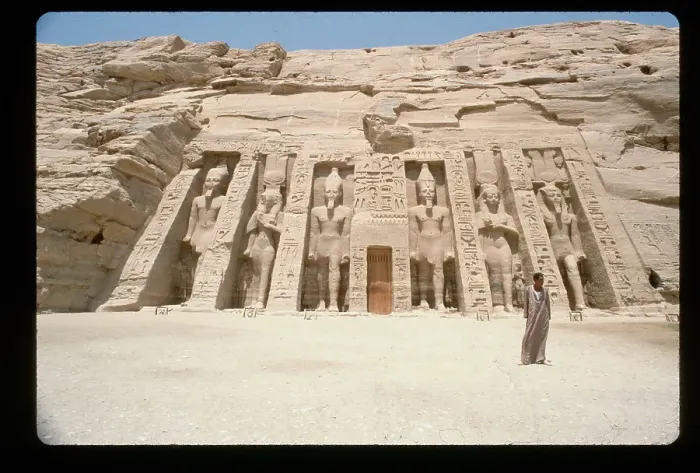 Framed Print : General View of the Hathor Temple Framed Print : General View of the Hathor Temple