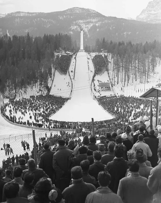 Framed Print : General View of Olympic Ski Jump Framed Print : General View of Olympic Ski Jump