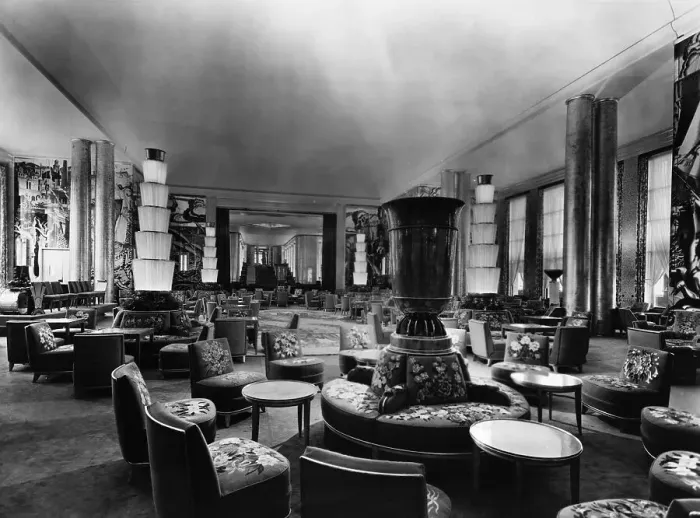 Framed Print : General View S.S.Normandie'S Lounge Framed Print : General View S.S.Normandie'S Lounge