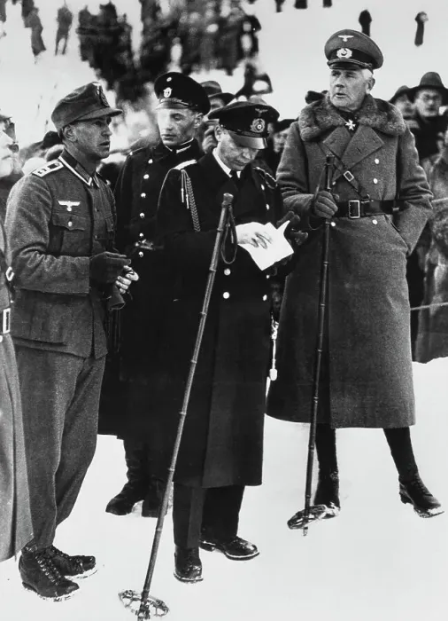 Framed Print : General Werner Von Blomberg - 1936 Winter Olympics Framed Print : General Werner Von Blomberg - 1936 Winter Olympics
