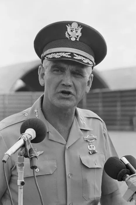 Framed Print : General William C. Westmoreland In Saigon Framed Print : General William C. Westmoreland In Saigon