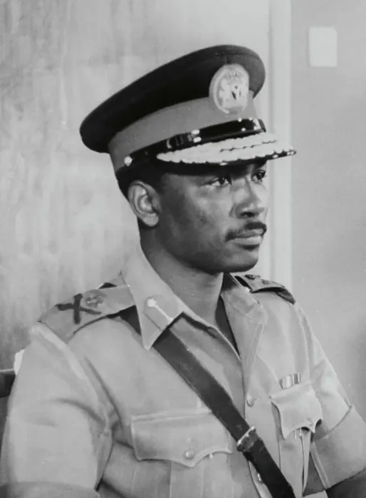 Framed Print : General Yakubu Gowon Of Nigeria Framed Print : General Yakubu Gowon Of Nigeria