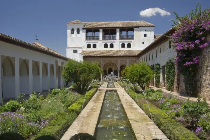 Framed Print : The Generalife - The Alhambra - Granada, Spain Framed Print : The Generalife - The Alhambra - Granada, Spain