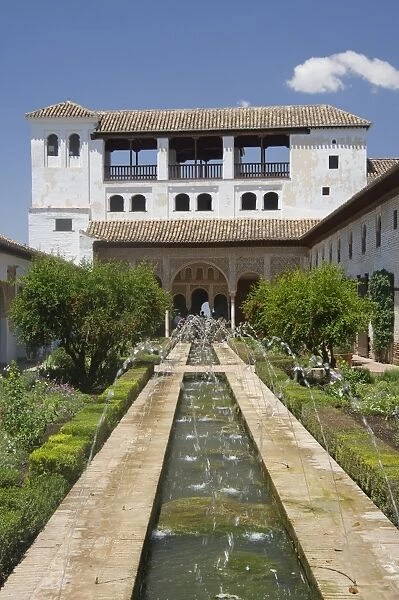 The Generalife-The Alhambra-Granada-Spain