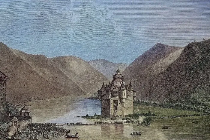 Framed Print : Generalmarschall Fuerst Bluecher von Wahlstatt leads the Allies across the Rhine at Kaub, 1814, Germany, digital improved reproduction of an original print from the 19th century Framed Print : Generalmarschall Fuerst Bluecher von Wahlstatt leads the Allies across the Rhine at Kaub, 1814, Germany, digital improved reproduction of an original print from the 19th century