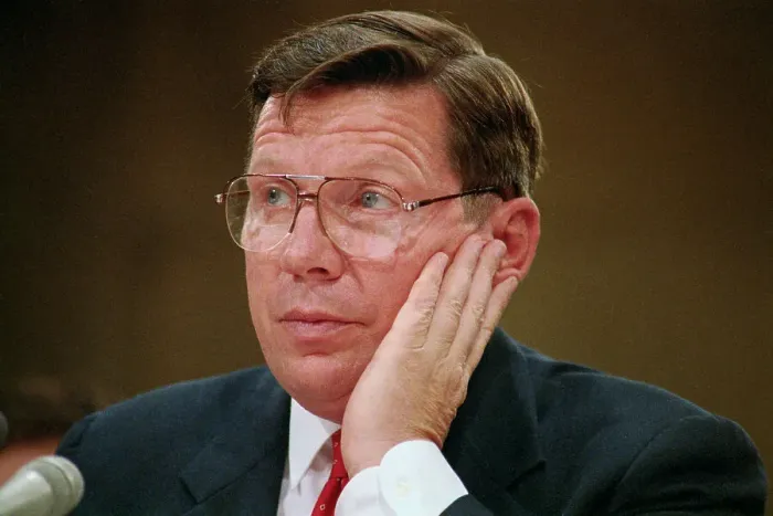 Framed Print : Gen.Richard Secord - Iran-Contra Hearings Framed Print : Gen.Richard Secord - Iran-Contra Hearings