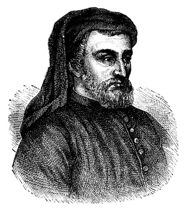 Framed Print : Geoffrey Chaucer