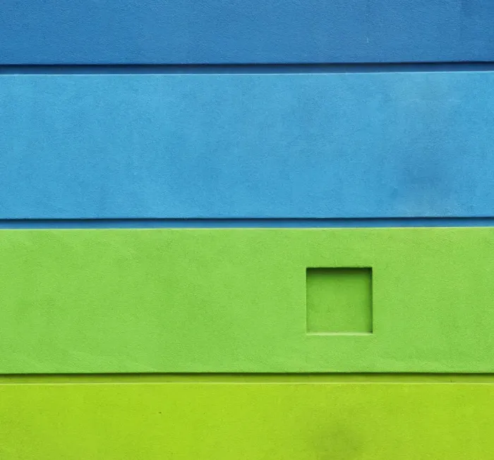 Framed Print : Geometry in Three Colors