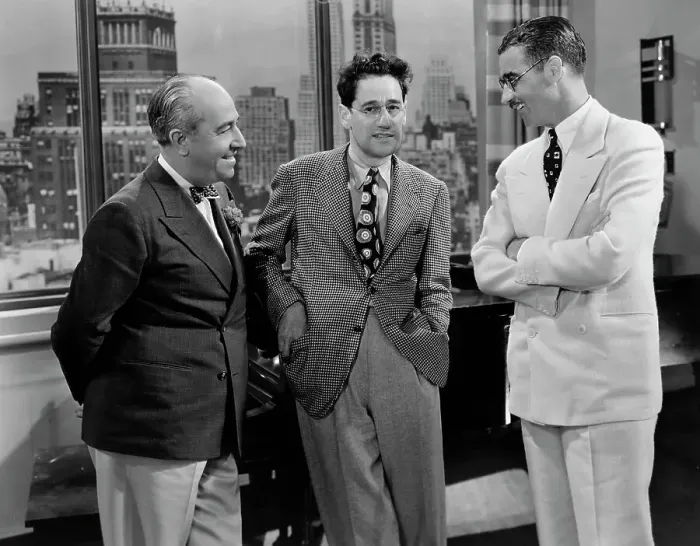 Framed Print : George Archainbaud with George Kaufman and Frank Tuttle Framed Print : George Archainbaud with George Kaufman and Frank Tuttle