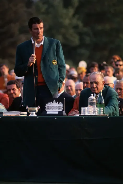 Framed Print : George Archer After Winning Masters Tournament Framed Print : George Archer After Winning Masters Tournament