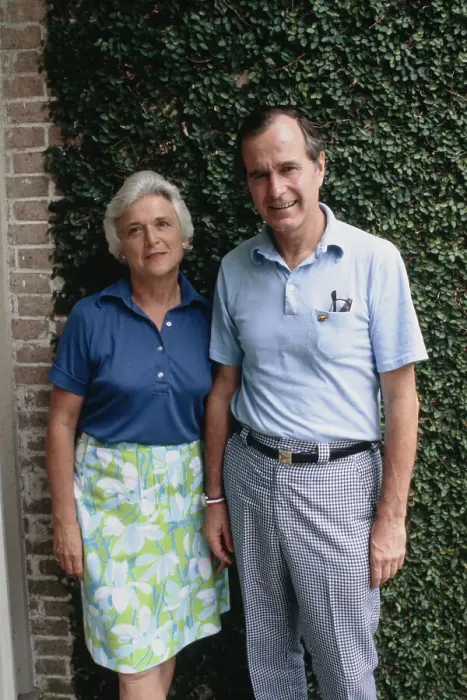 Framed Print : George And Barbara Bush Framed Print : George And Barbara Bush
