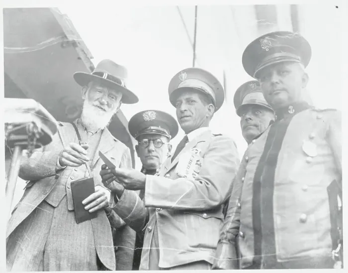 Framed Print : George Bernard Shaw and Others Framed Print : George Bernard Shaw and Others