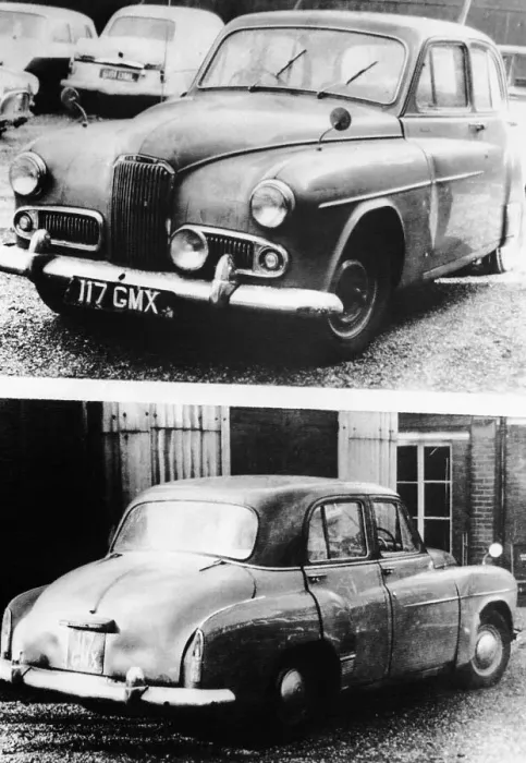 Framed Print : George Blake's Car