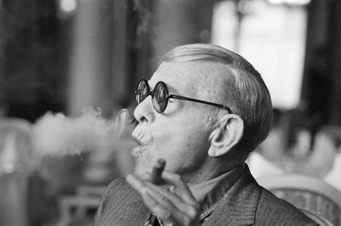 Framed Print : George Burns Smoking a Cigar Framed Print : George Burns Smoking a Cigar