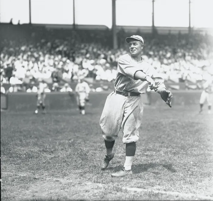 Framed Print : George Burns Throwing a Baseball Framed Print : George Burns Throwing a Baseball