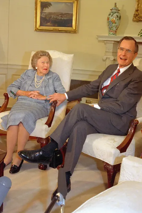 Framed Print : George Bush and Dorothy Bush Framed Print : George Bush and Dorothy Bush