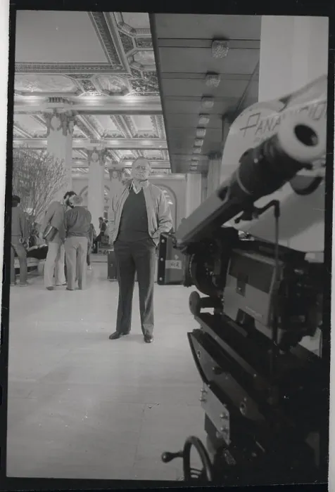 Framed Print : George C. Scott Standing in Lobby Framed Print : George C. Scott Standing in Lobby